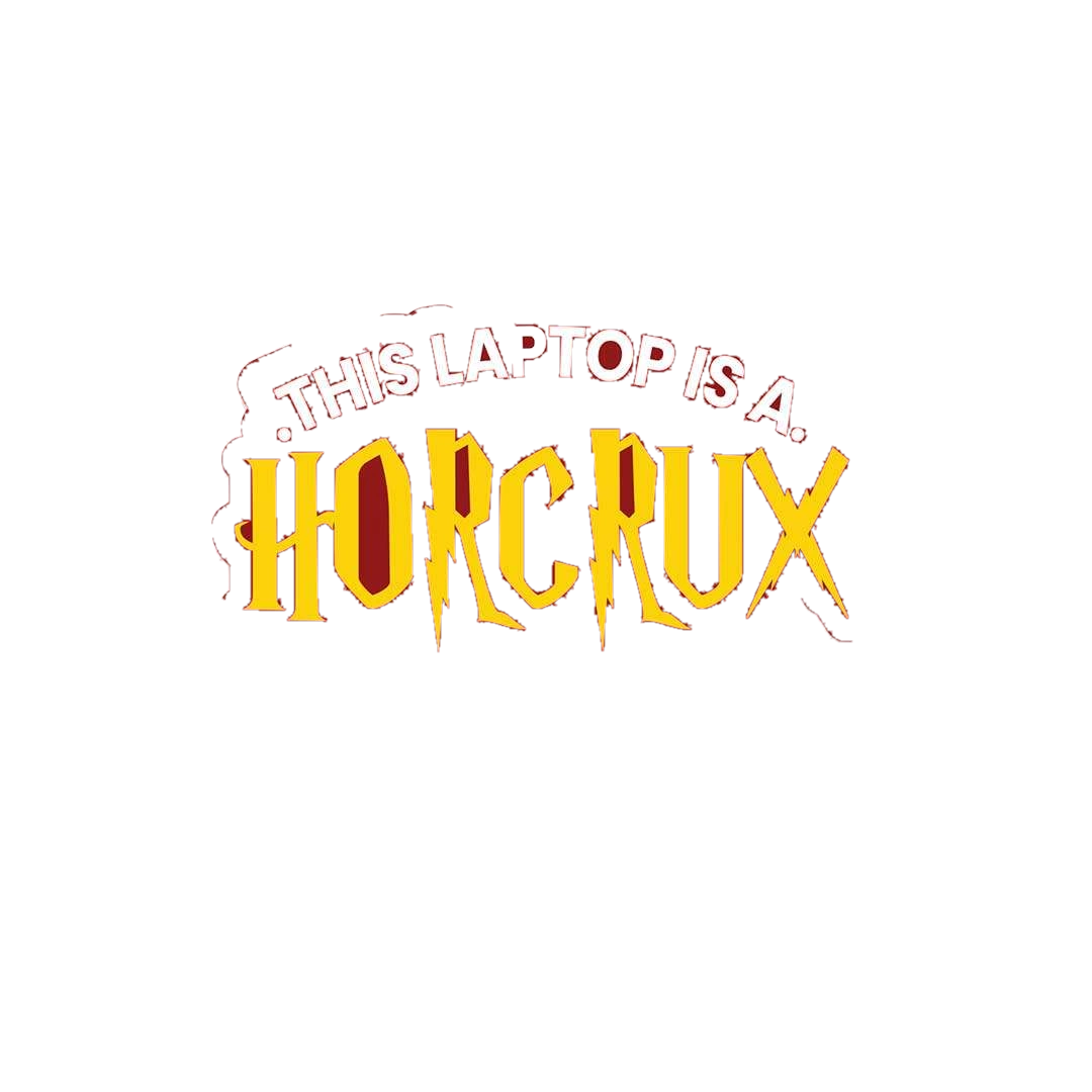 This Laptop Is A Horcrux Sticker